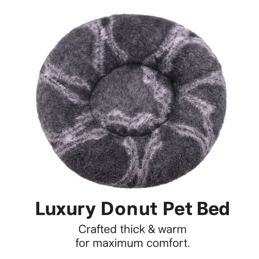 🐾 CozyNest™ Plush Calming Pet Bed