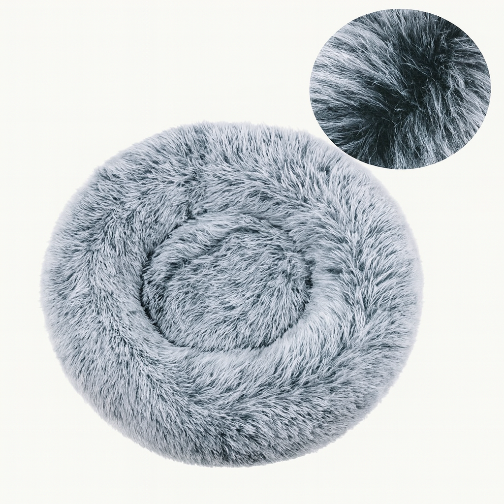 🐾 CozyNest™ Plush Calming Pet Bed