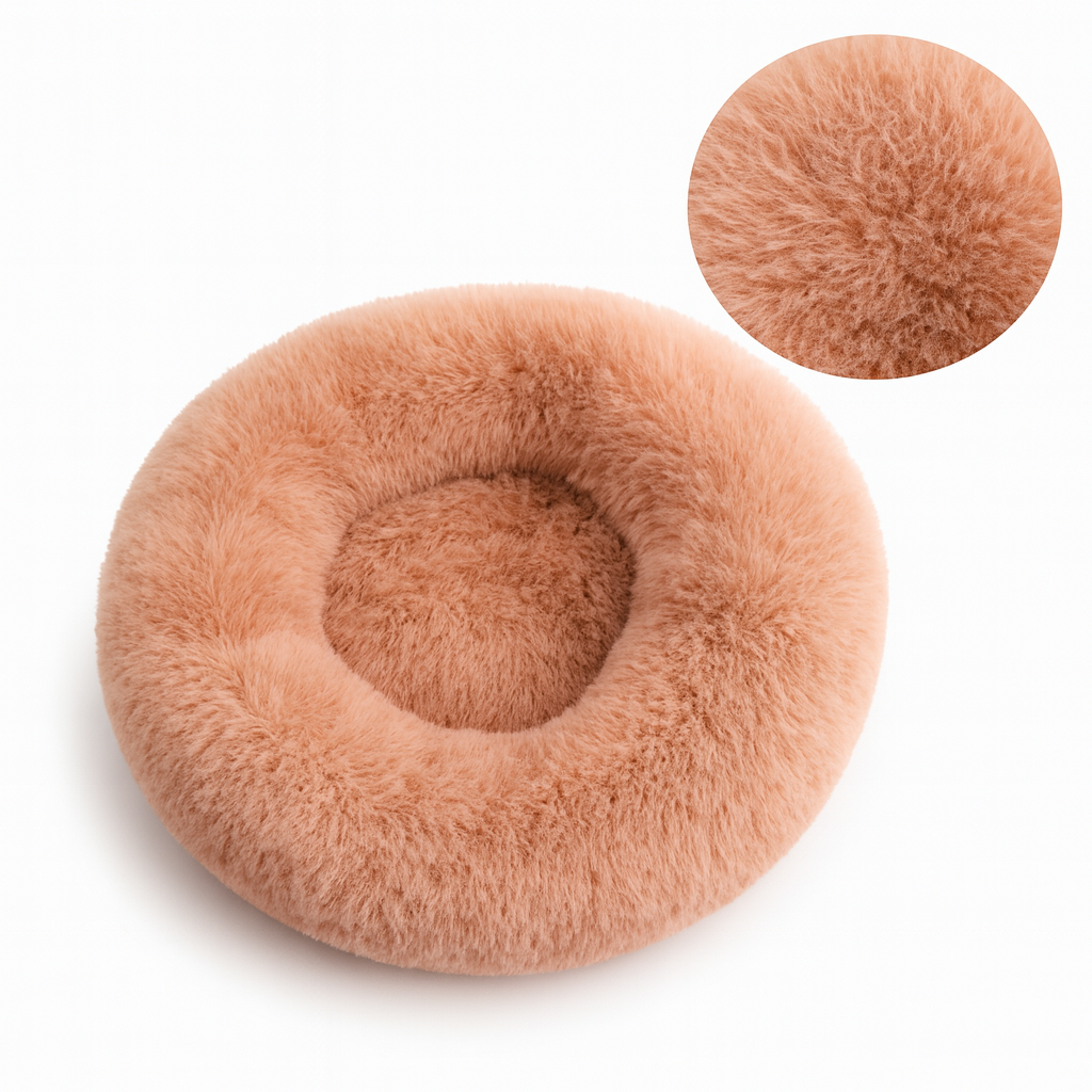 🐾 CozyNest™ Plush Calming Pet Bed