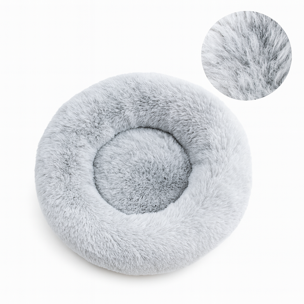 🐾 CozyNest™ Plush Calming Pet Bed