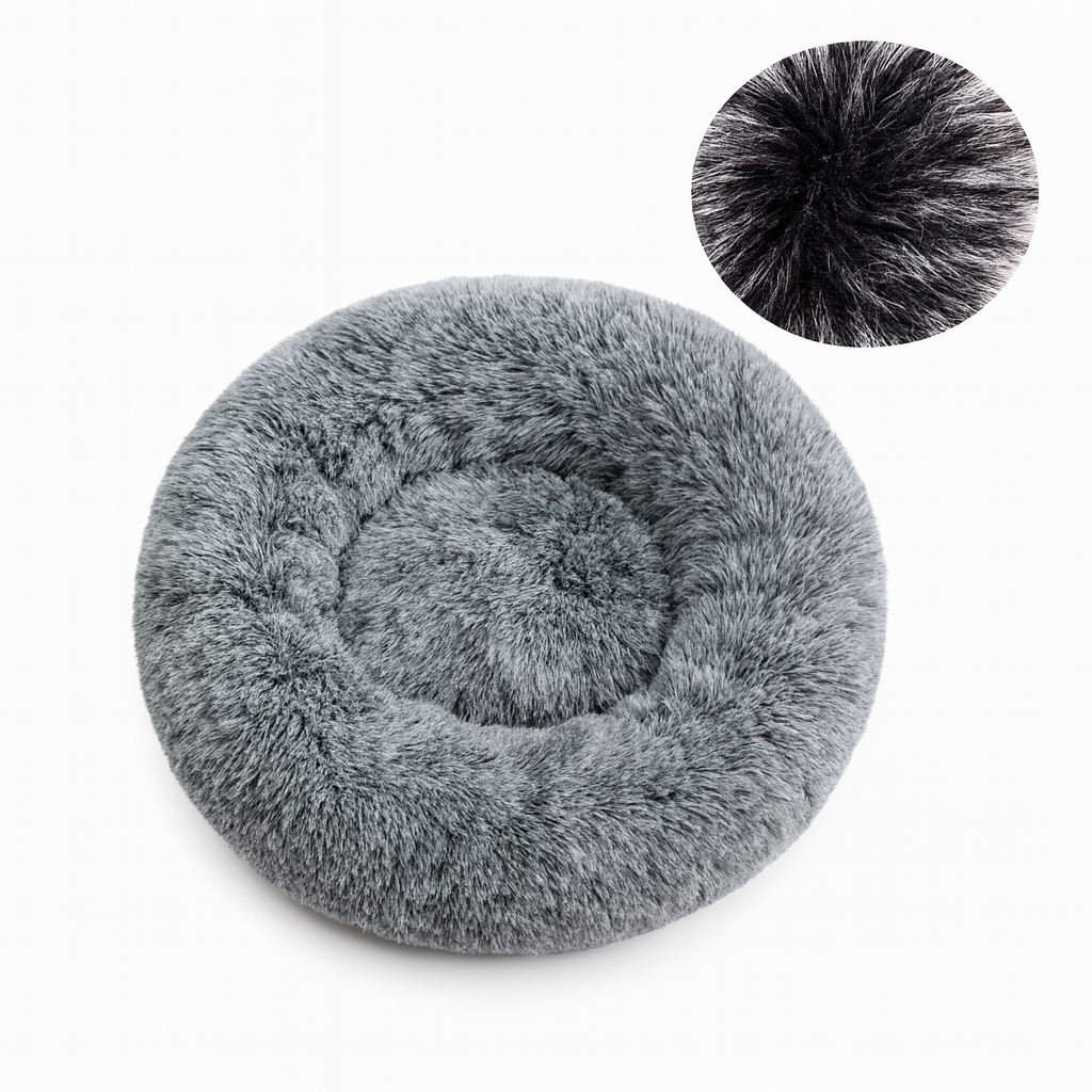 🐾 CozyNest™ Plush Calming Pet Bed