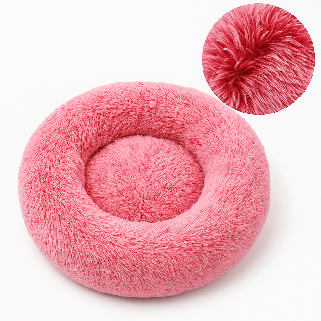 🐾 CozyNest™ Plush Calming Pet Bed
